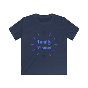 Family Vacation Kids Softstyle T-Shirt