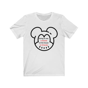 Mouse in Orlando Unisex Jersey Short Sleeve T-Shirt