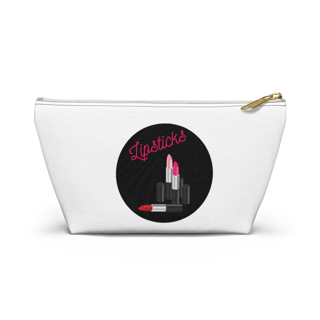 Lipsticks Accessory Pouch w/ T-bottom