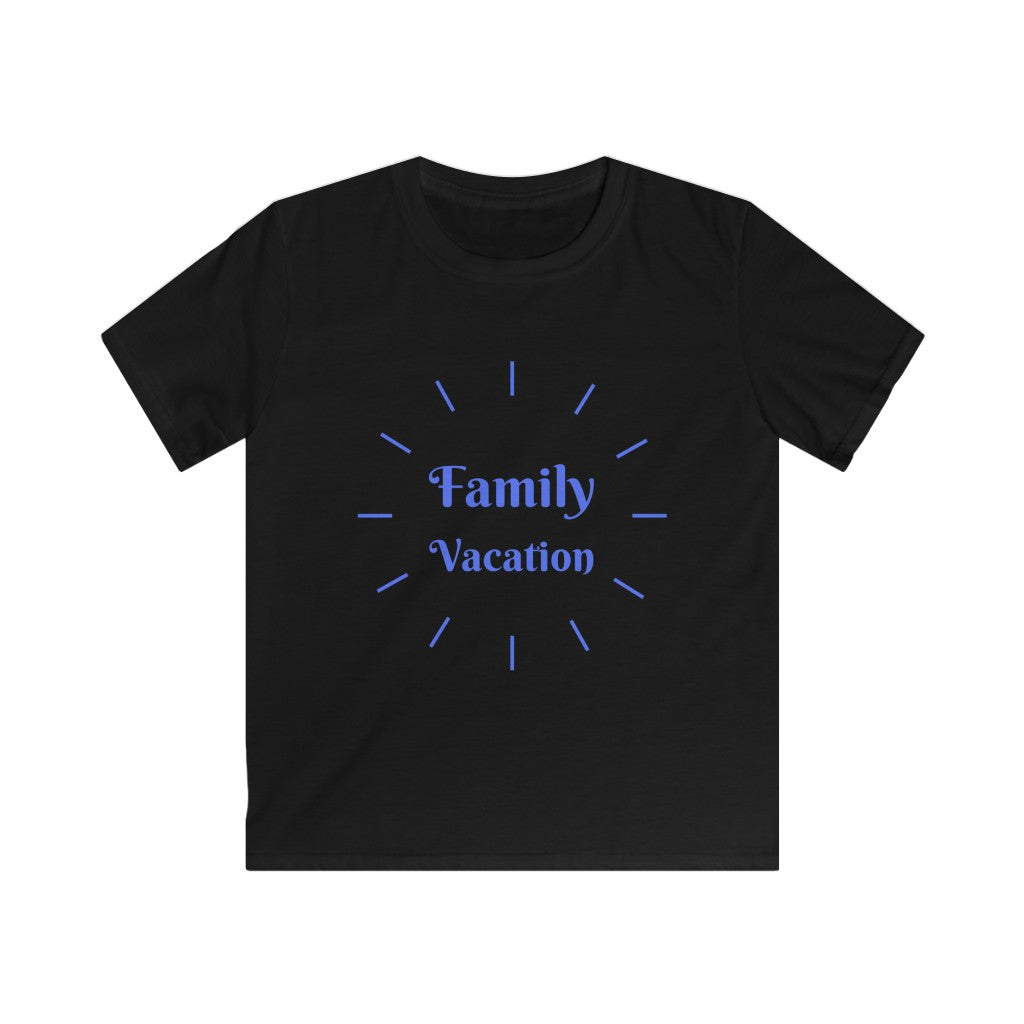 Family Vacation Kids Softstyle T-Shirt