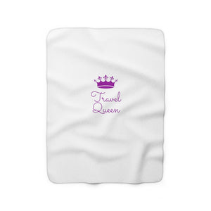 Travel Queen Sherpa Fleece Blanket