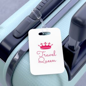 Travel Queen (Hot Pink) Bag Tag