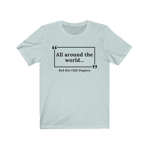 Around the World Unisex Jersey Short Sleeve T-Shirt