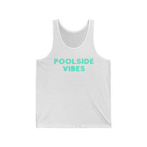 Poolside Vibes Unisex Jersey Tank