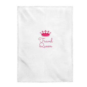 Travel Queen Velveteen Plush Blanket