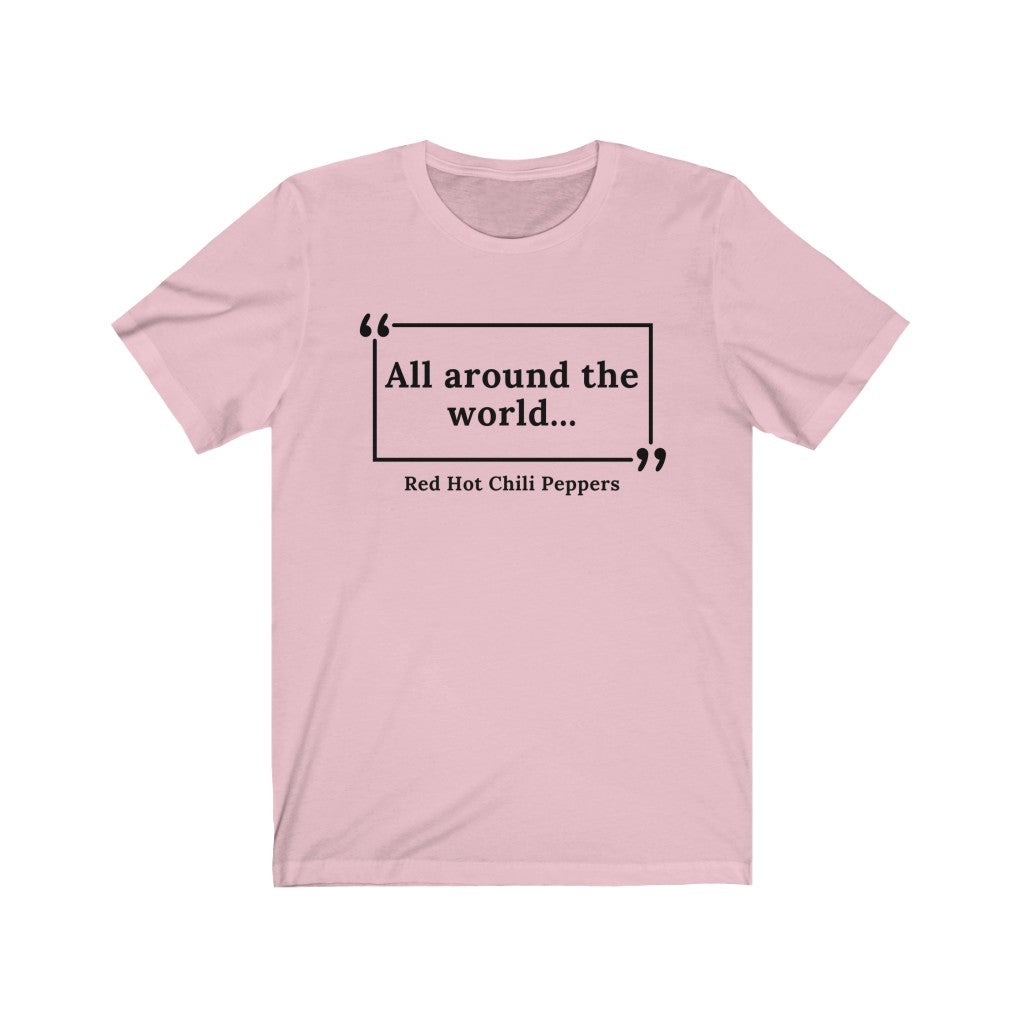 Around the World Unisex Jersey Short Sleeve T-Shirt