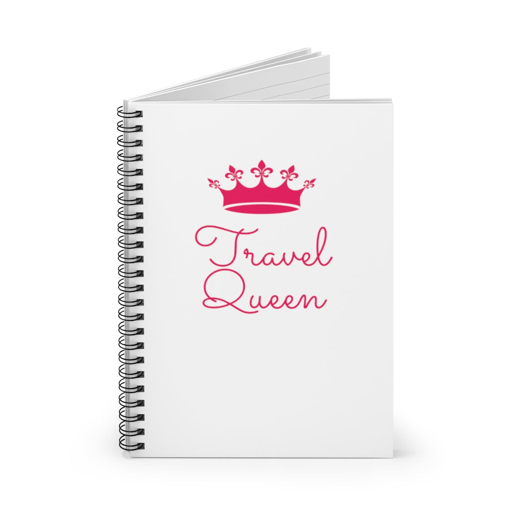 Travel Queen Spiral Notebook - Ruled Line