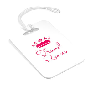 Travel Queen (Hot Pink) Bag Tag