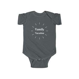 Family Vacation Infant Jersey Bodysuit