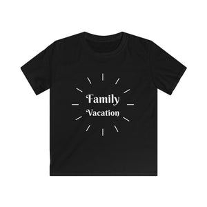 Family Vacation Kids Softstyle T-Shirt