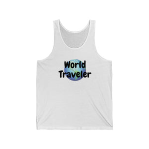 World Traveler Unisex Jersey Tank