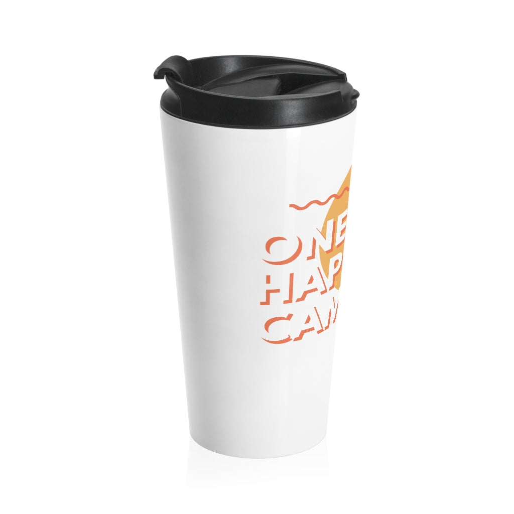 Happy Camper Stainless Steel Travel Mug