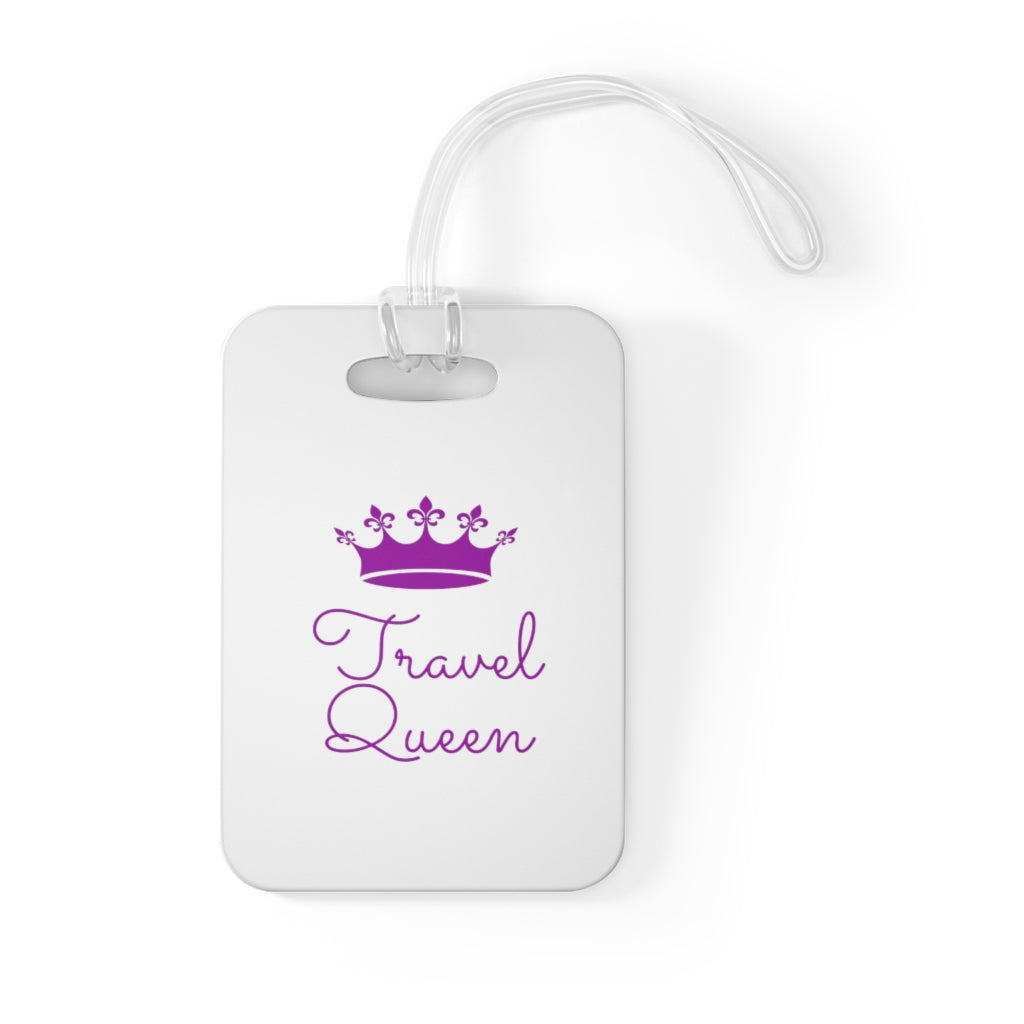 Travel Queen (Purple) Bag Tag