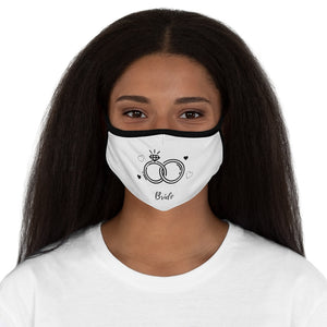 Bride Fitted Polyester Face Mask