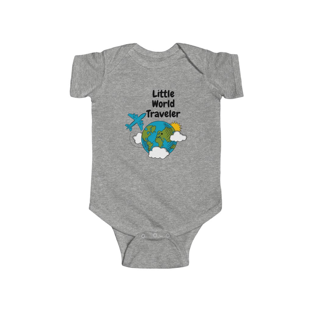 Little World Traveler Infant Jersey Bodysuit