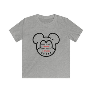 Mouse in Orlando Kids Softstyle T-Shirt