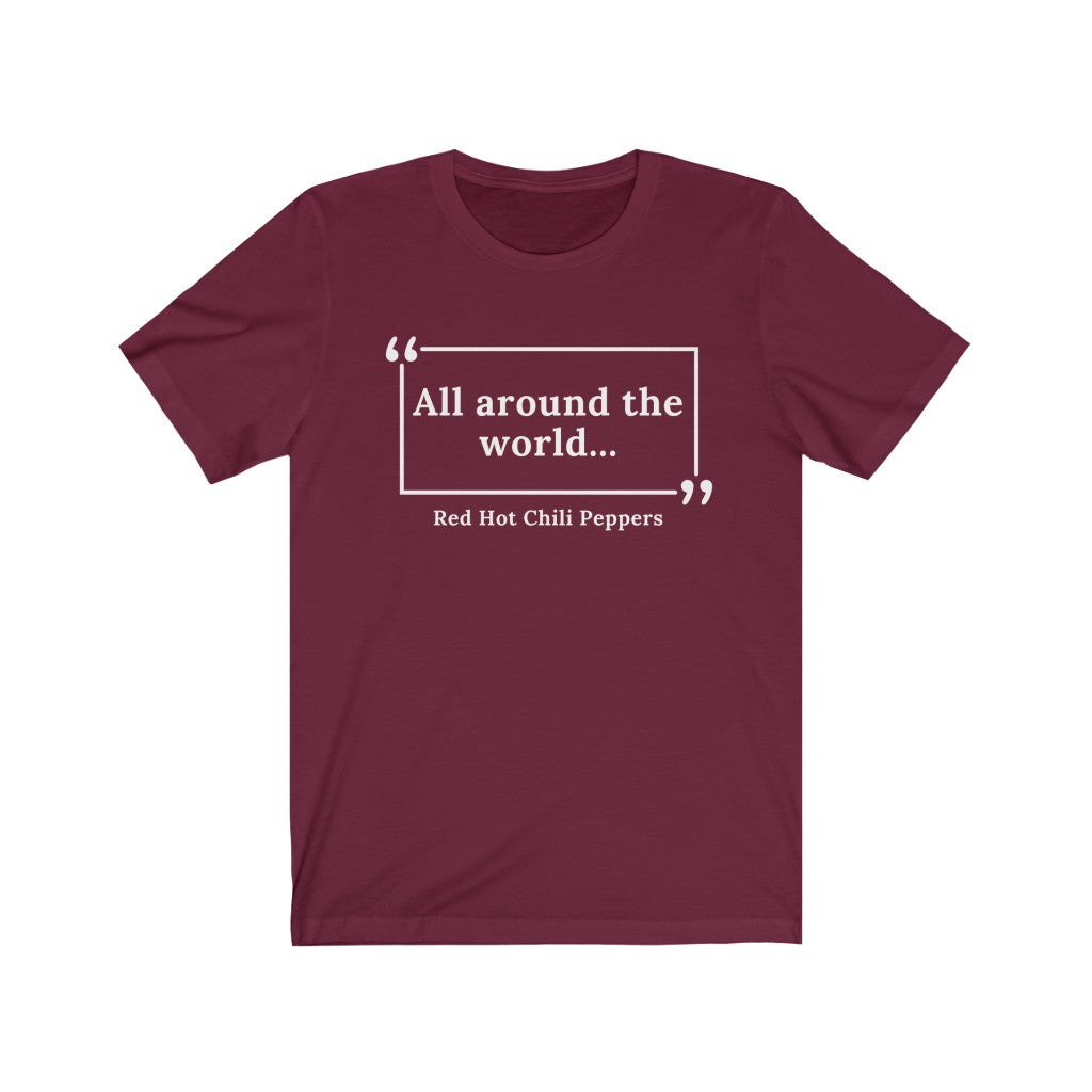 Around the World Unisex Jersey Short Sleeve T-Shirt