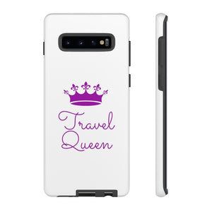 Travel Queen (Purple) Tough iPhone and Samsung Phone Cases