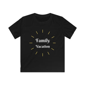 Family Vacation Kids Softstyle T-Shirt