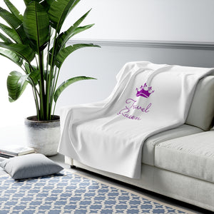 Travel Queen Sherpa Fleece Blanket