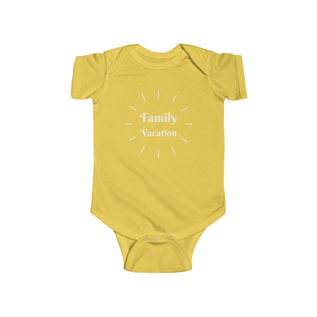 Family Vacation Infant Jersey Bodysuit