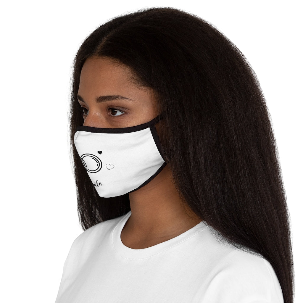 Bride Fitted Polyester Face Mask