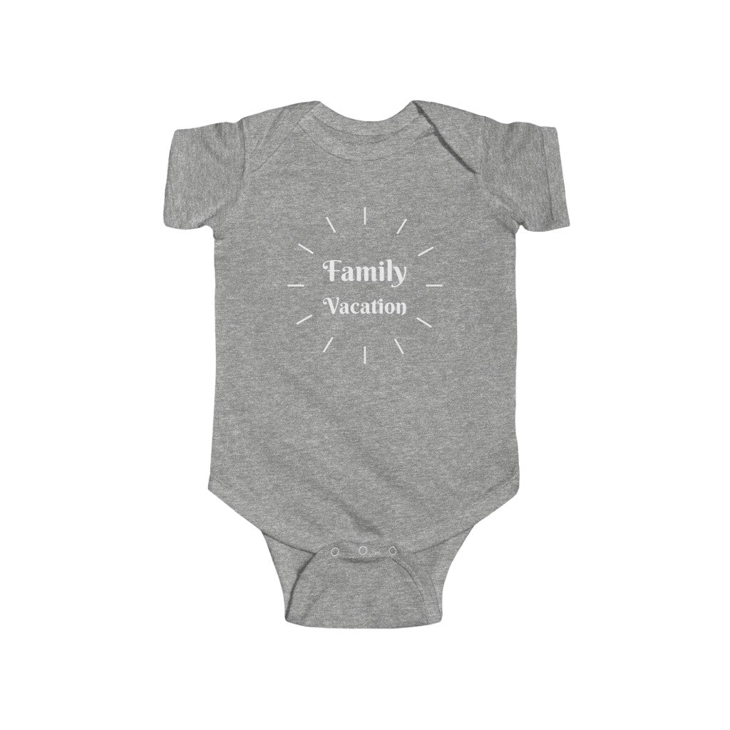 Family Vacation Infant Jersey Bodysuit