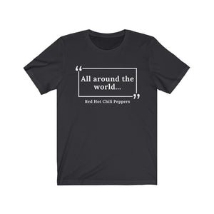 Around the World Unisex Jersey Short Sleeve T-Shirt