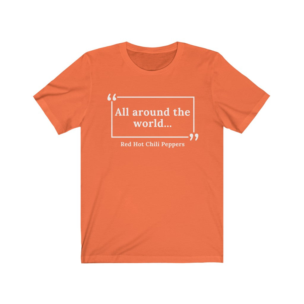 Around the World Unisex Jersey Short Sleeve T-Shirt