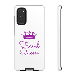 Travel Queen (Purple) Tough iPhone and Samsung Phone Cases