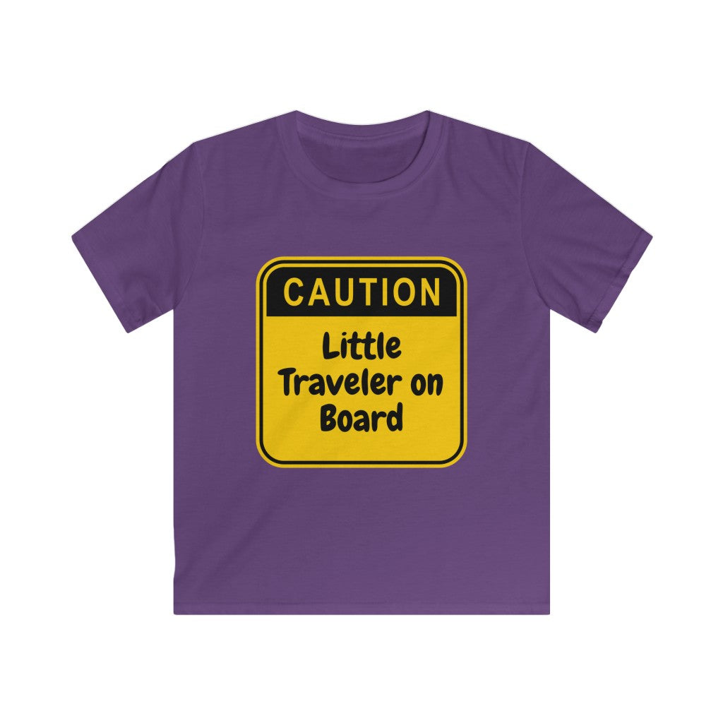 Caution Kids Softstyle T-Shirt