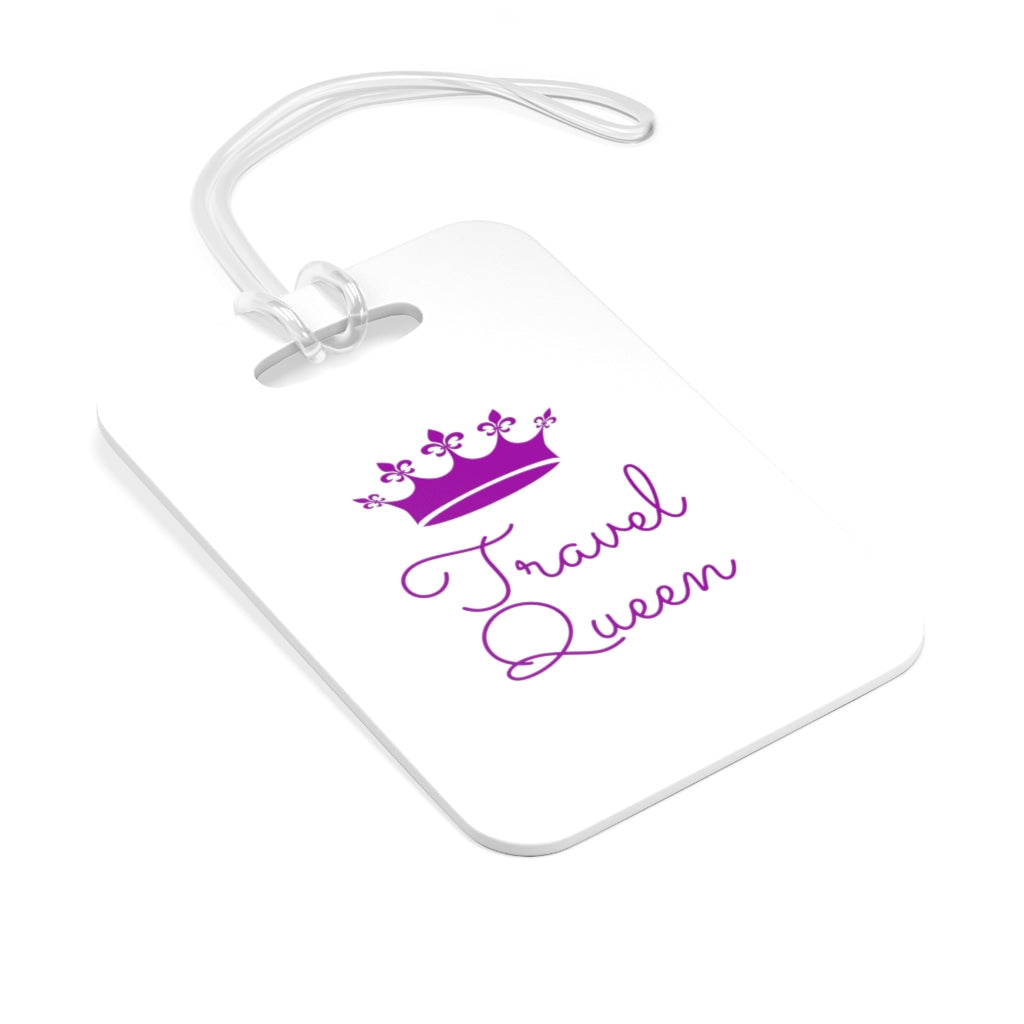 Travel Queen (Purple) Bag Tag