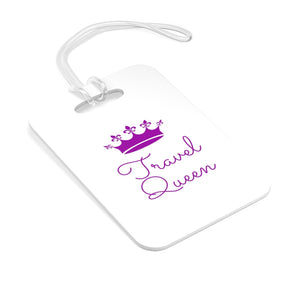 Travel Queen (Purple) Bag Tag