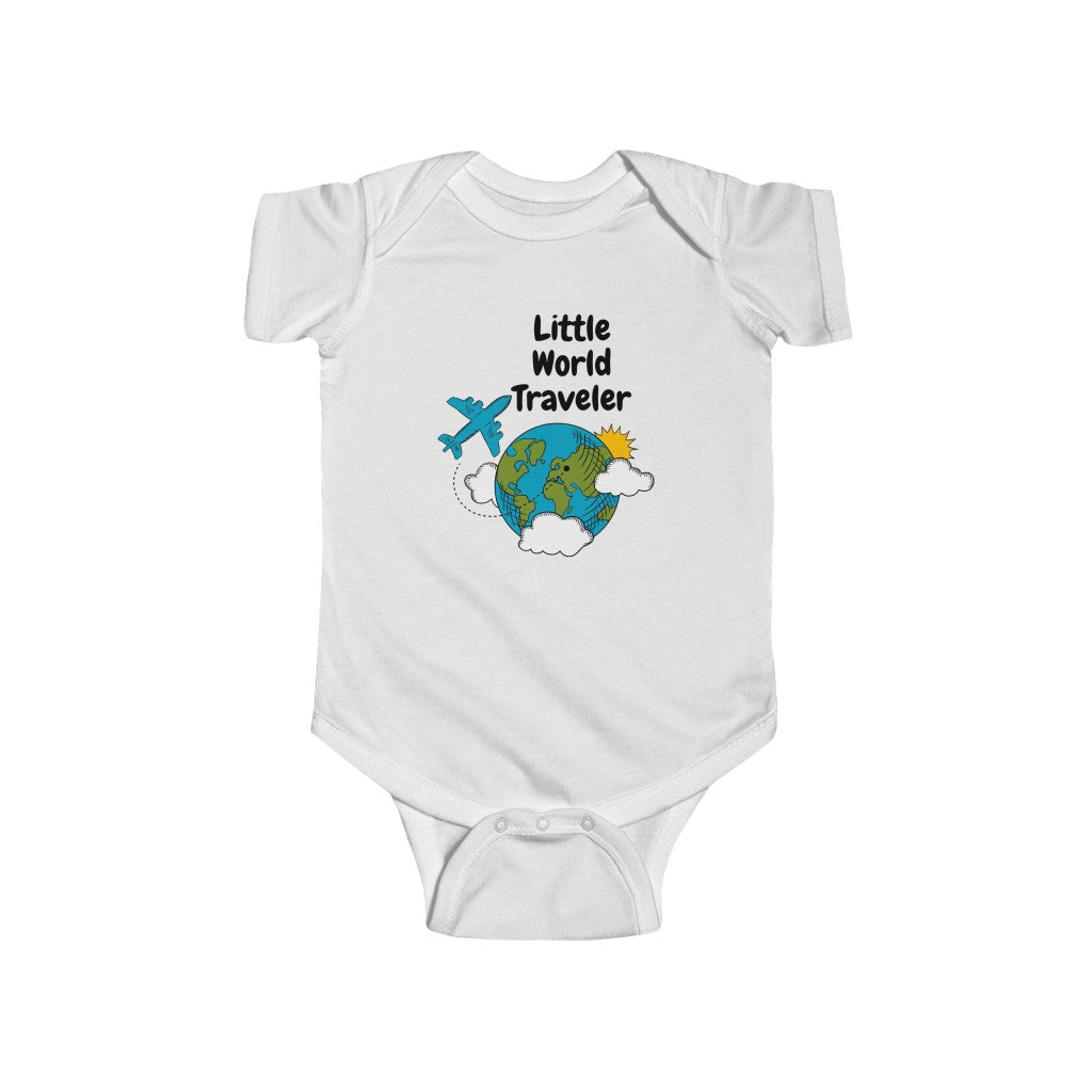 Little World Traveler Infant Jersey Bodysuit