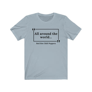 Around the World Unisex Jersey Short Sleeve T-Shirt