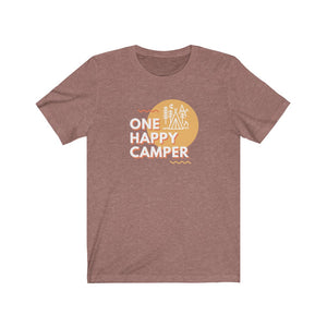 Happy Camper Unisex Jersey Short Sleeve T-Shirt