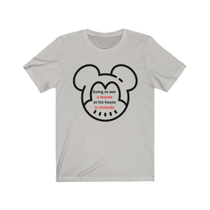 Mouse in Orlando Unisex Jersey Short Sleeve T-Shirt