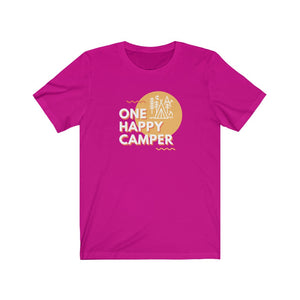 Happy Camper Unisex Jersey Short Sleeve T-Shirt