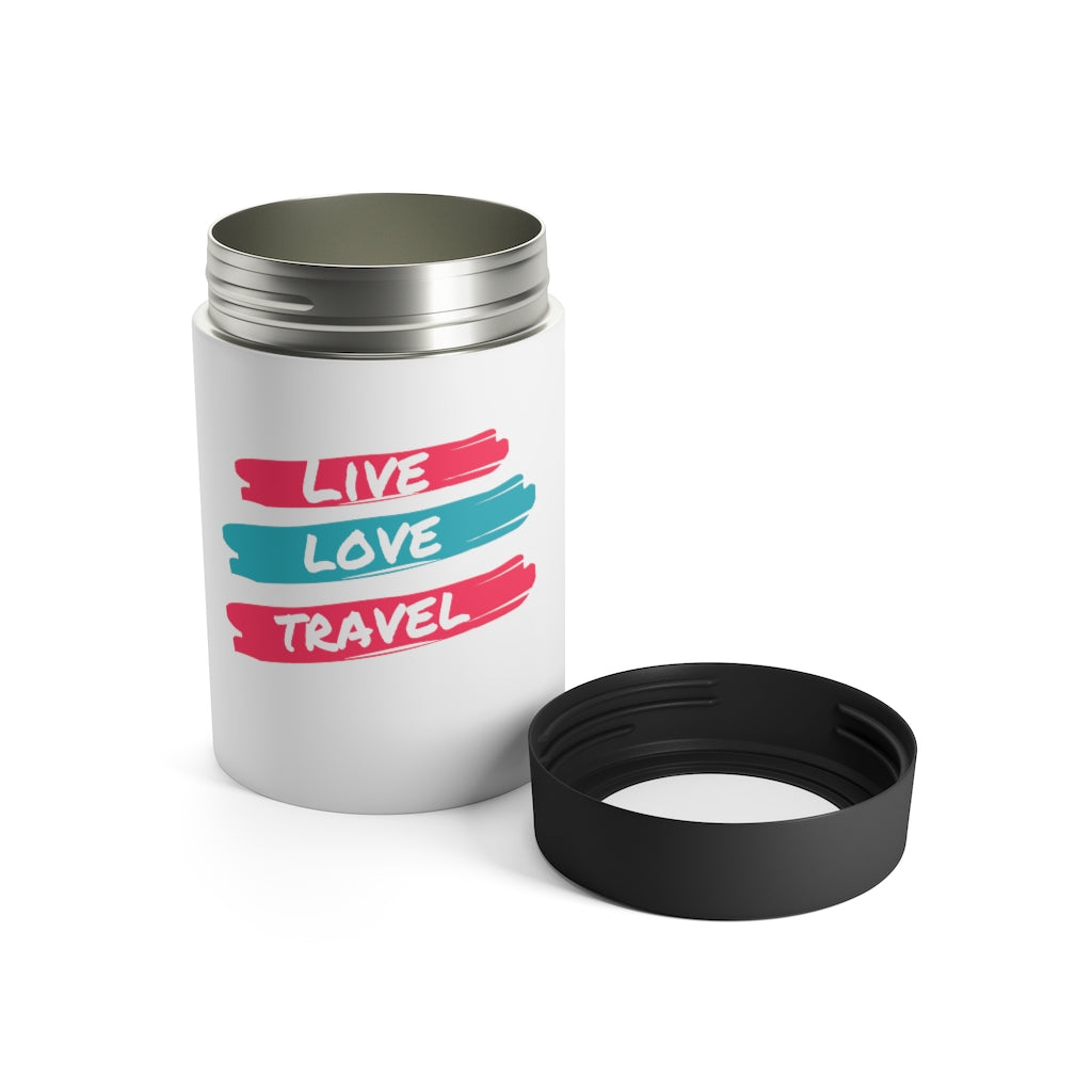 Live. Love. Travel. Can Holder
