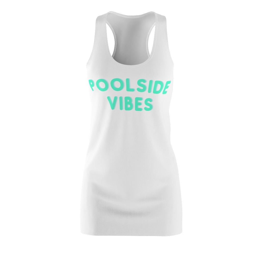 Poolside Vibes Women's Cut & Sew Racerback Dress