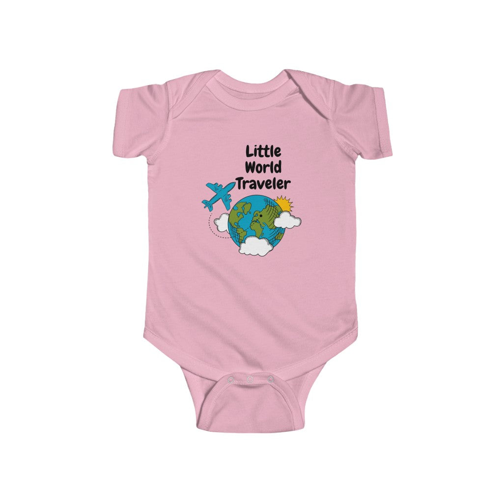 Little World Traveler Infant Jersey Bodysuit