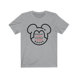 Mouse in Orlando Unisex Jersey Short Sleeve T-Shirt