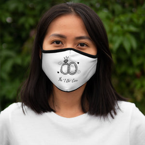 "I Do" Crew Fitted Polyester Face Mask