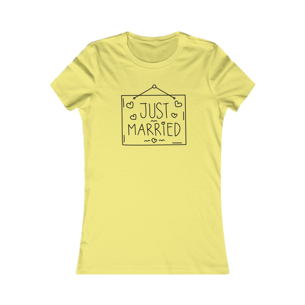 Just Married Women's Favorite T-Shirt